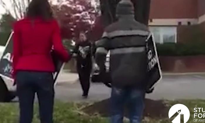 Abortion Activist Punches 15 Year Old Girl