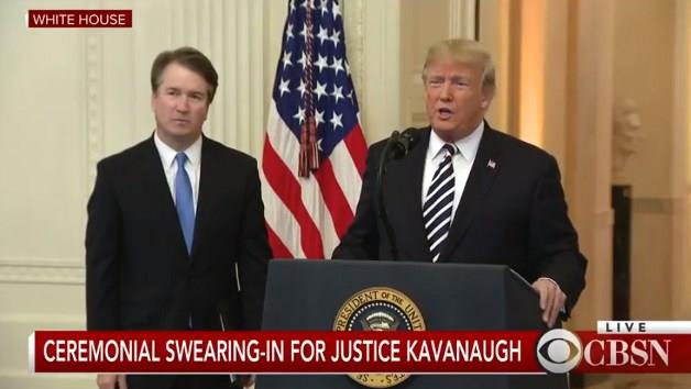 Kavanaugh`s Swearing in Ceremony As Supreme Court Justice